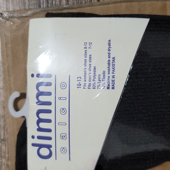DimmI calcio compression diabetic socks black in color unisex sizes in pics NWT - Picture 2 of 5